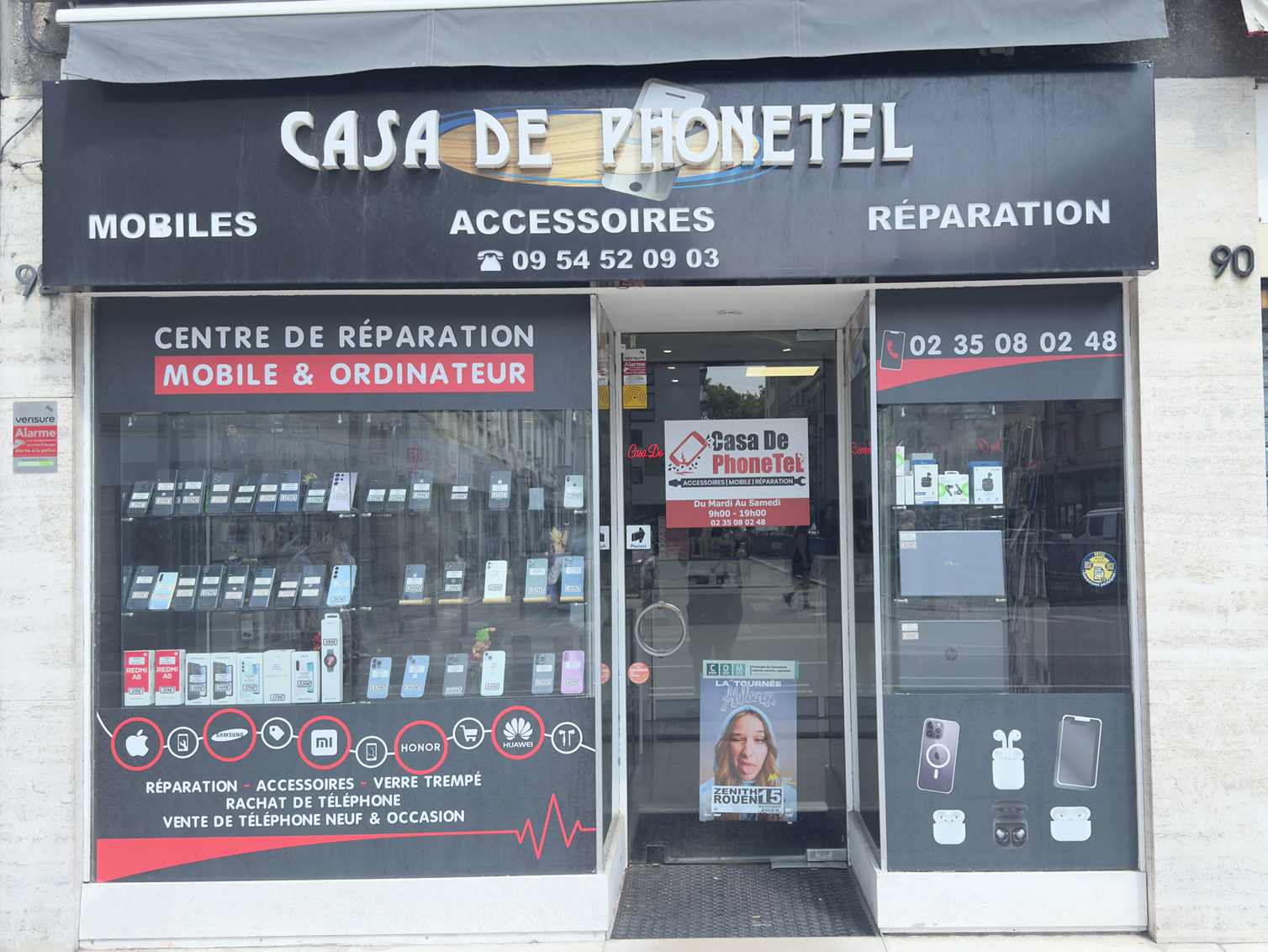 Réparation téléphone rouen